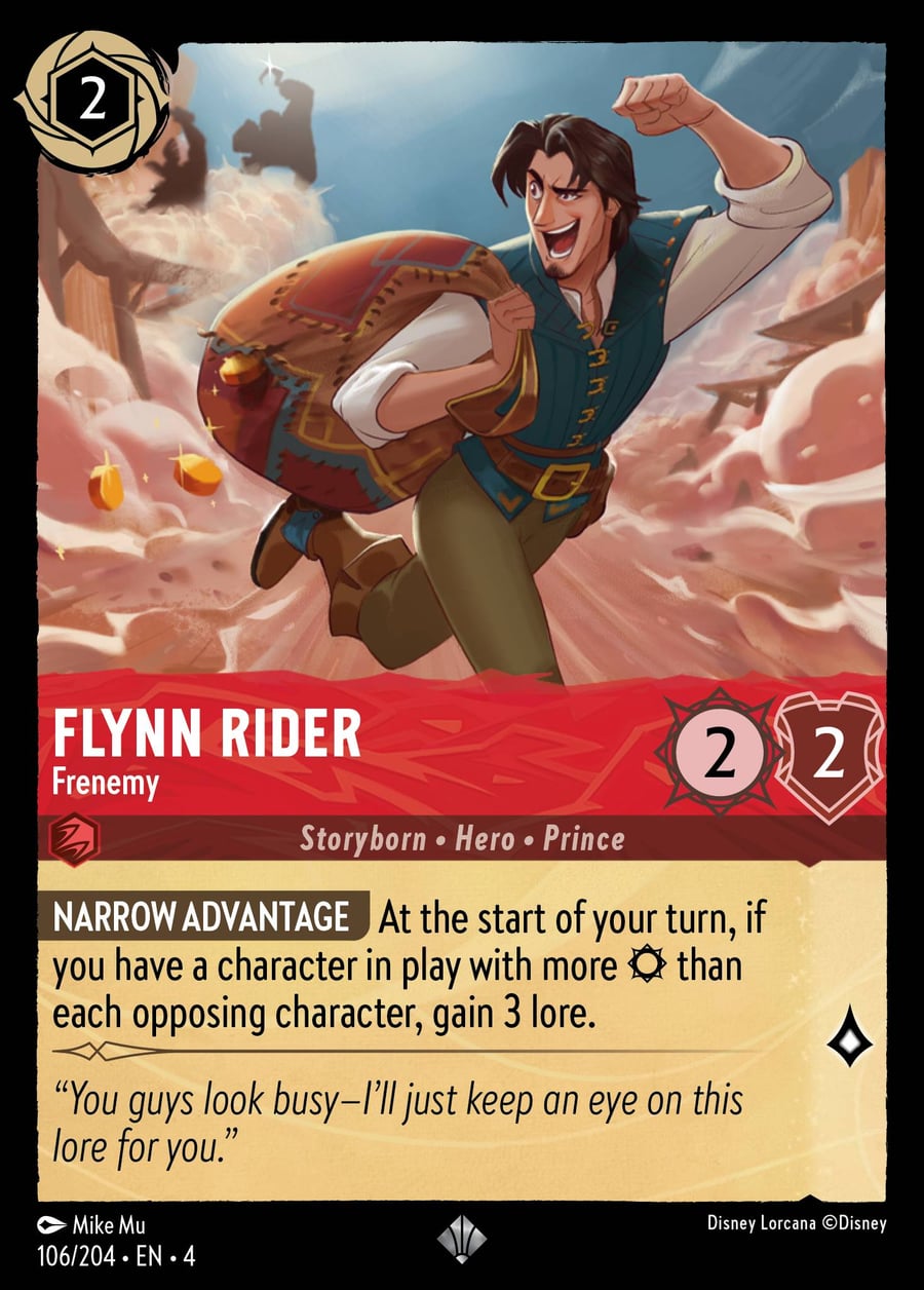Flynn Rider - Frenemy card art