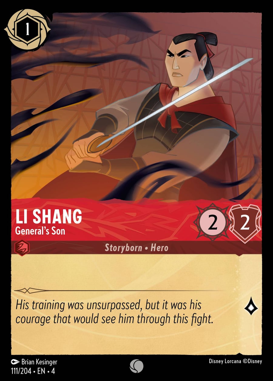 Li Shang - General’s Son card art