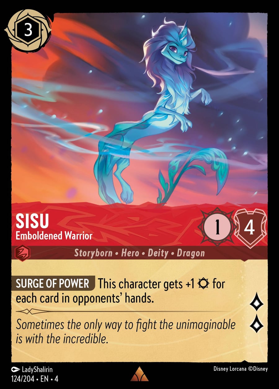 Sisu - Emboldened Warrior card art
