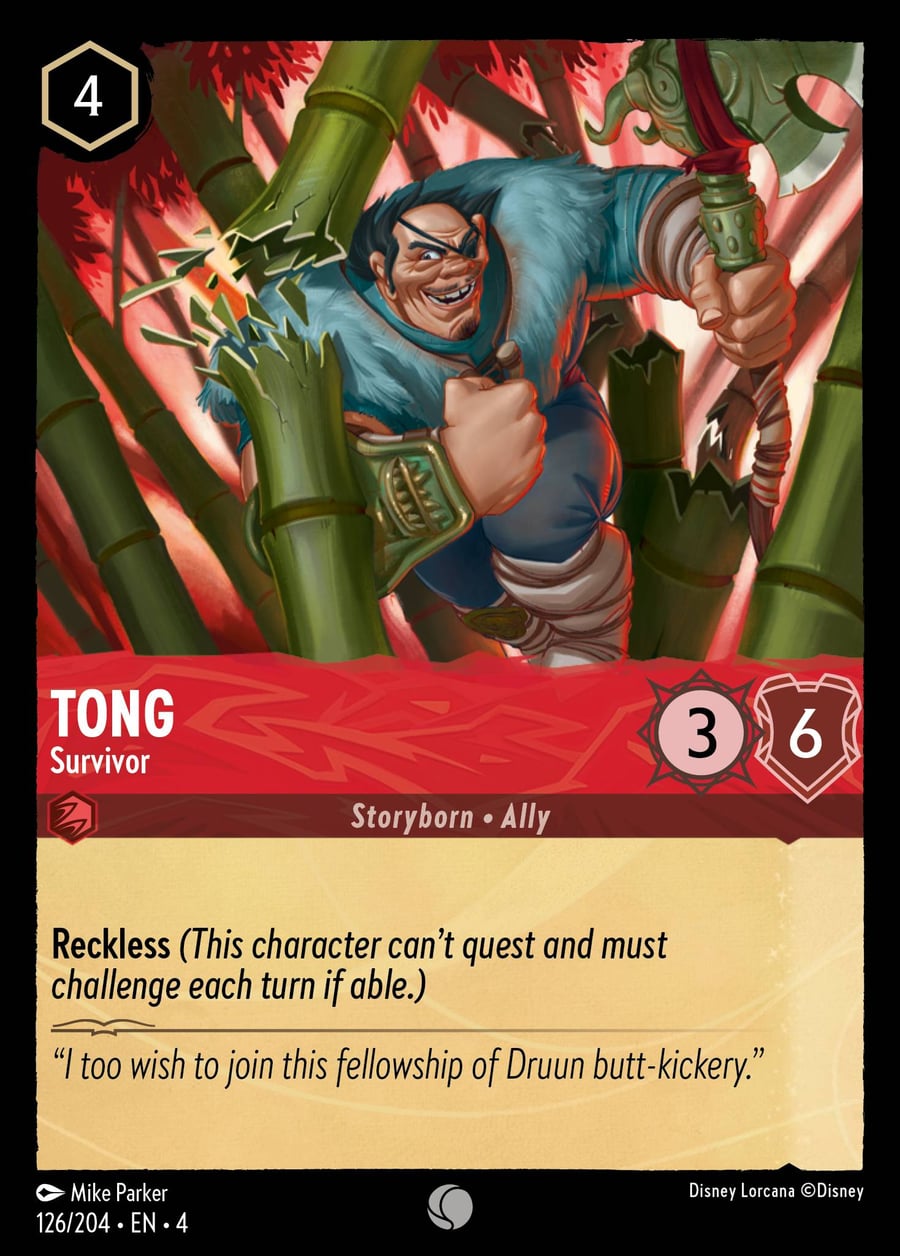 Tong - Survivor card art