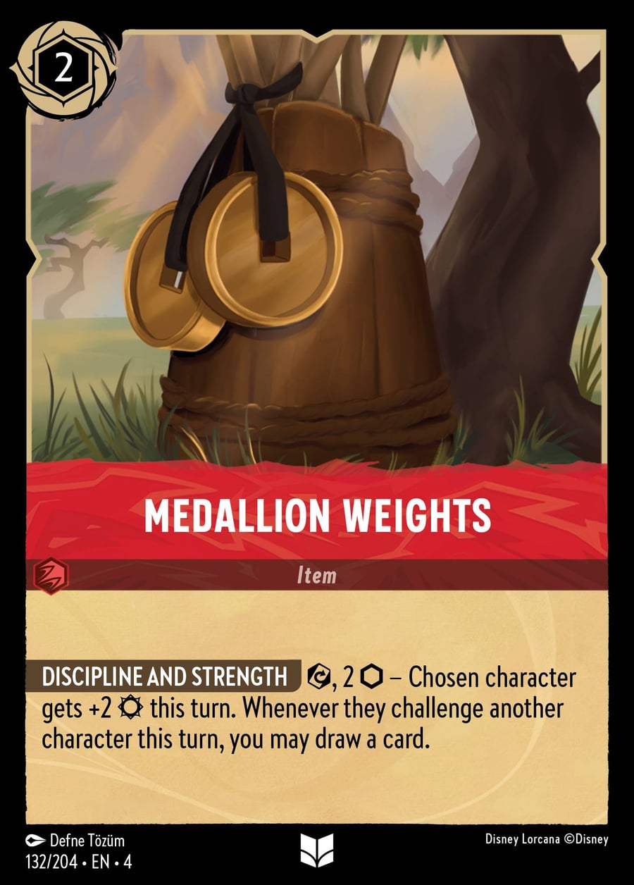 Medallion Weights card art