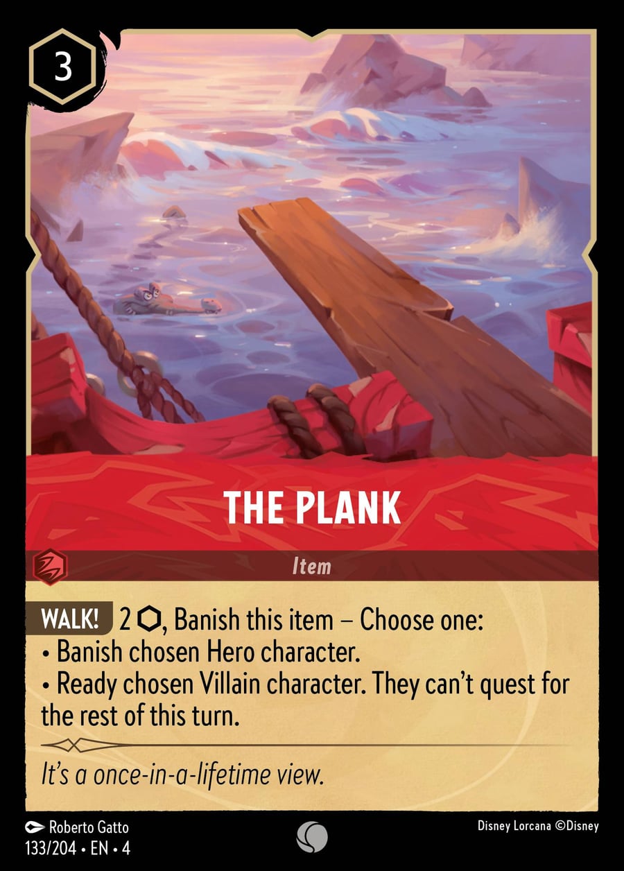 The Plank card art