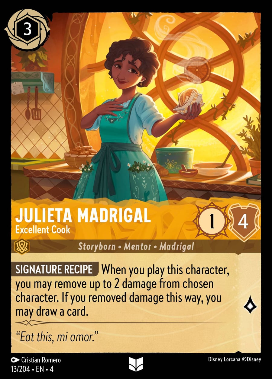Julieta Madrigal - Excellent Cook card art