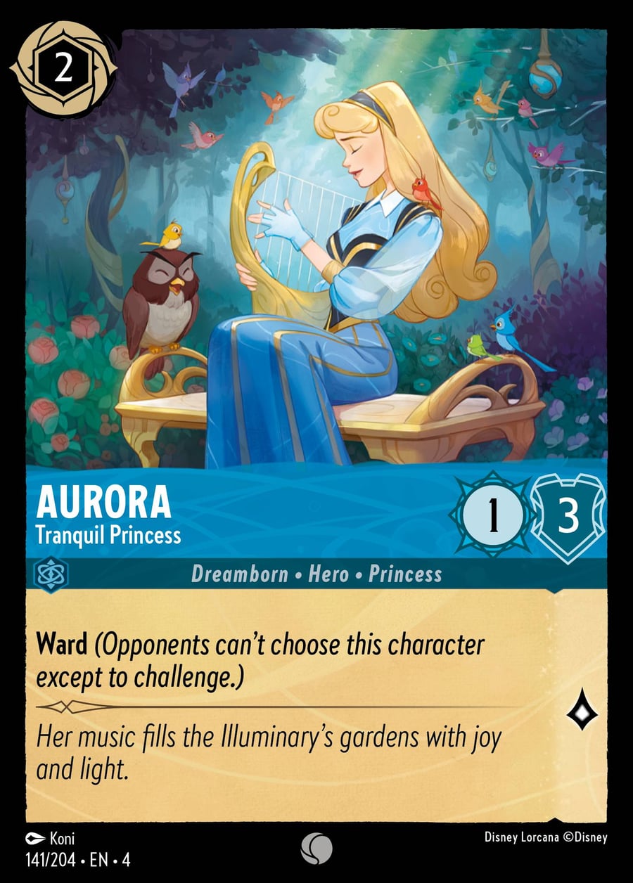 Aurora - Tranquil Princess card art