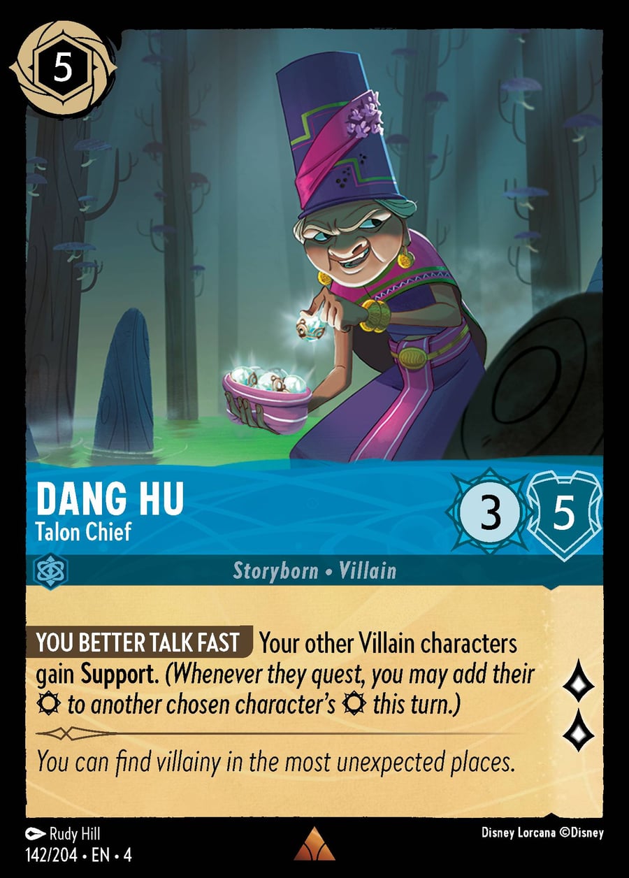 Dang Hu - Talon Chief card art