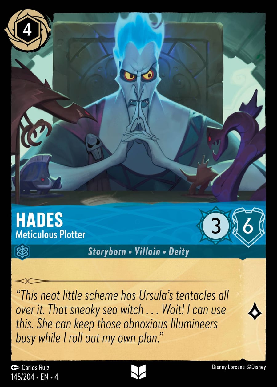 Hades - Meticulous Plotter card art