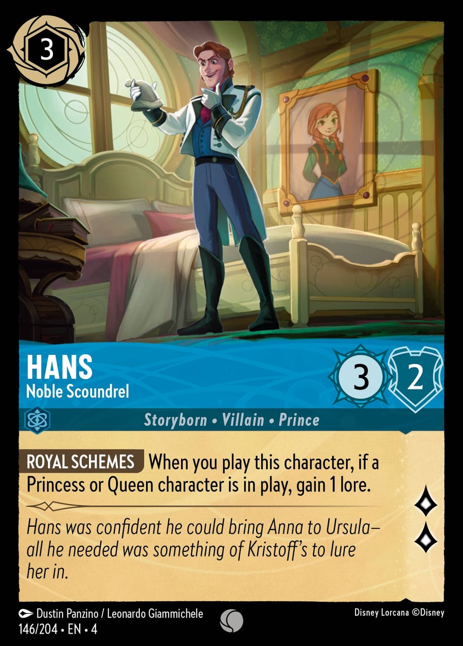 Hans - Noble Scoundrel card art