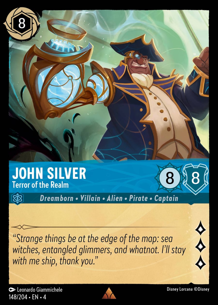 John Silver - Terror of the Realm card art