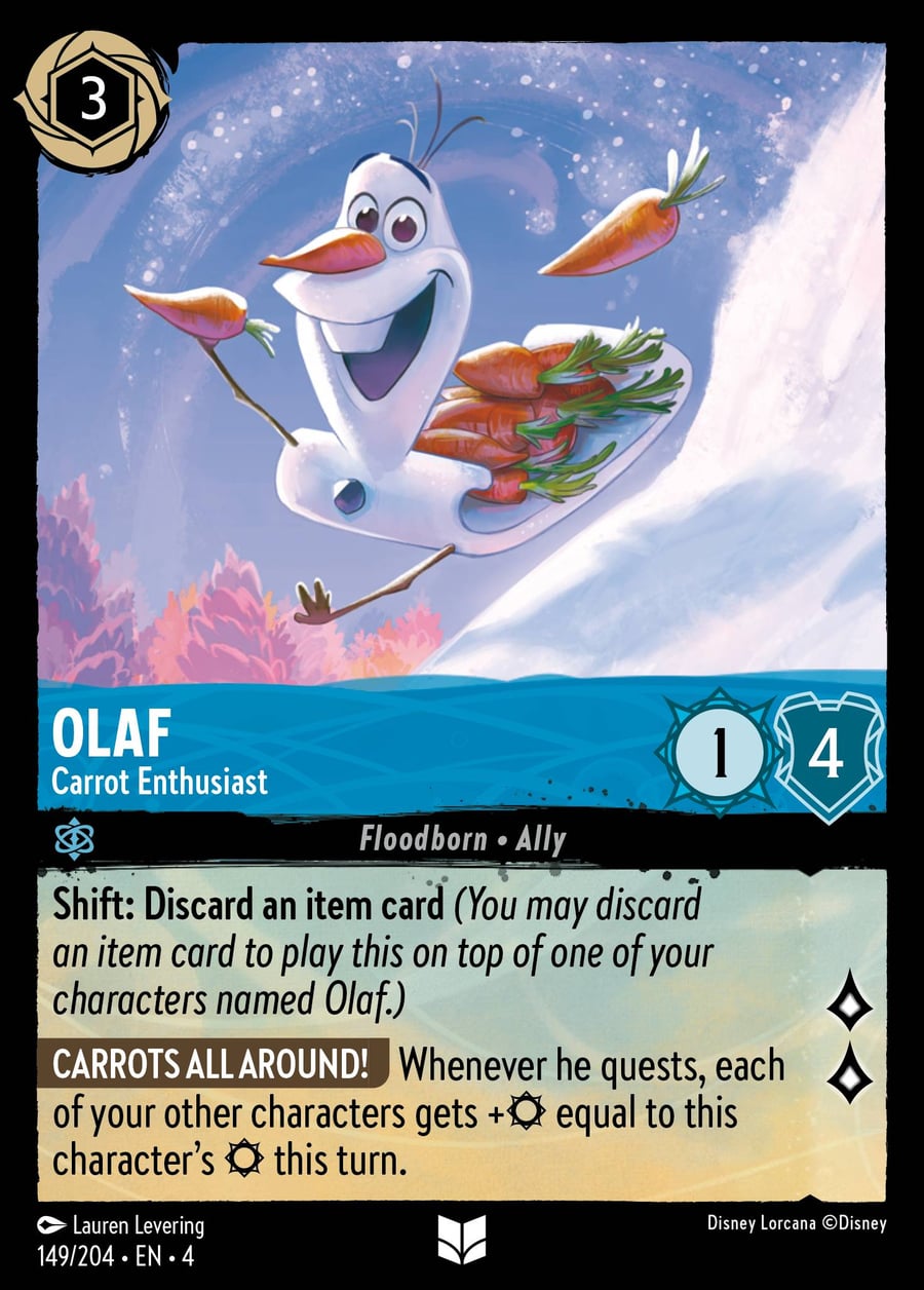 Olaf - Carrot Enthusiast card art
