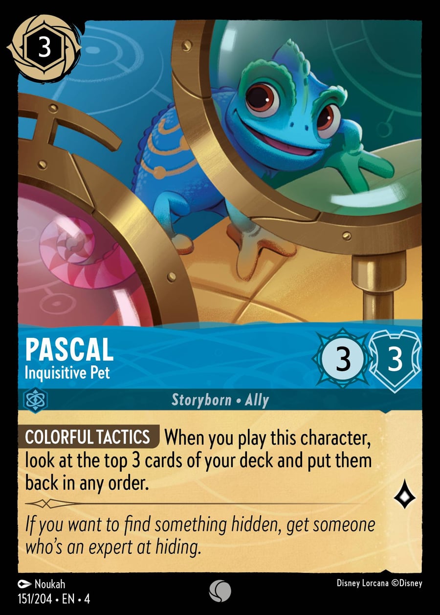 Pascal - Inquisitive Pet card art