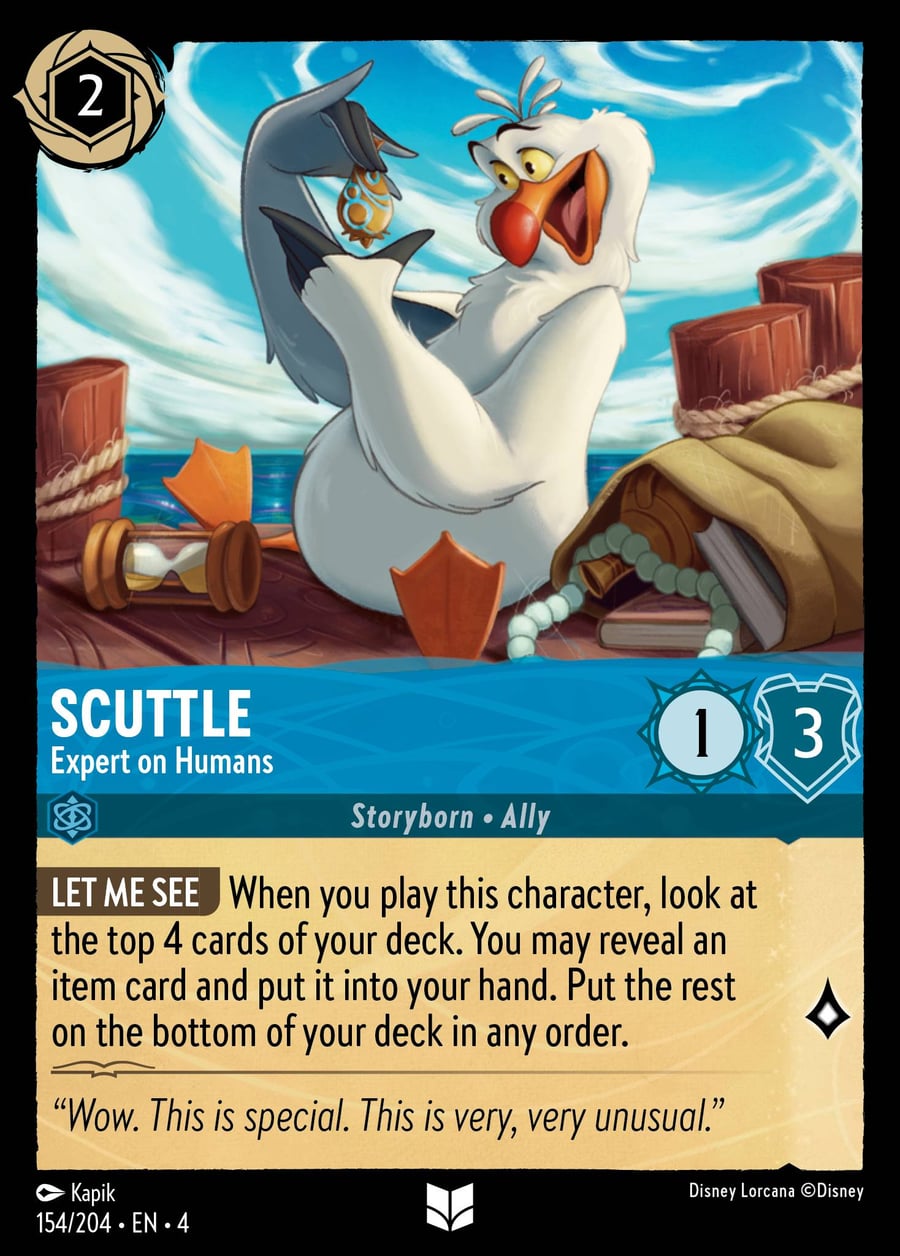 Scuttle - Expert on Humans card art