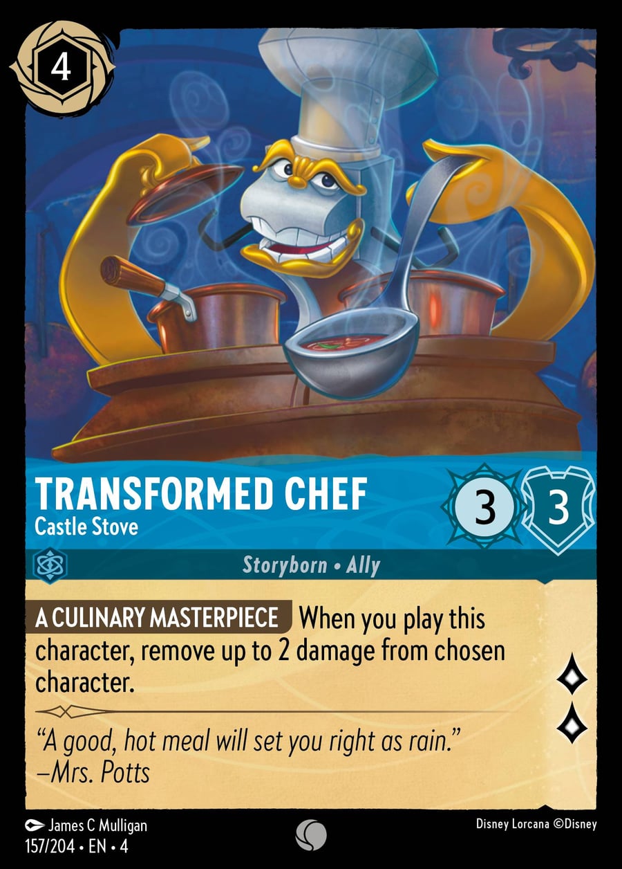 Transformed Chef - Castle Stove card art