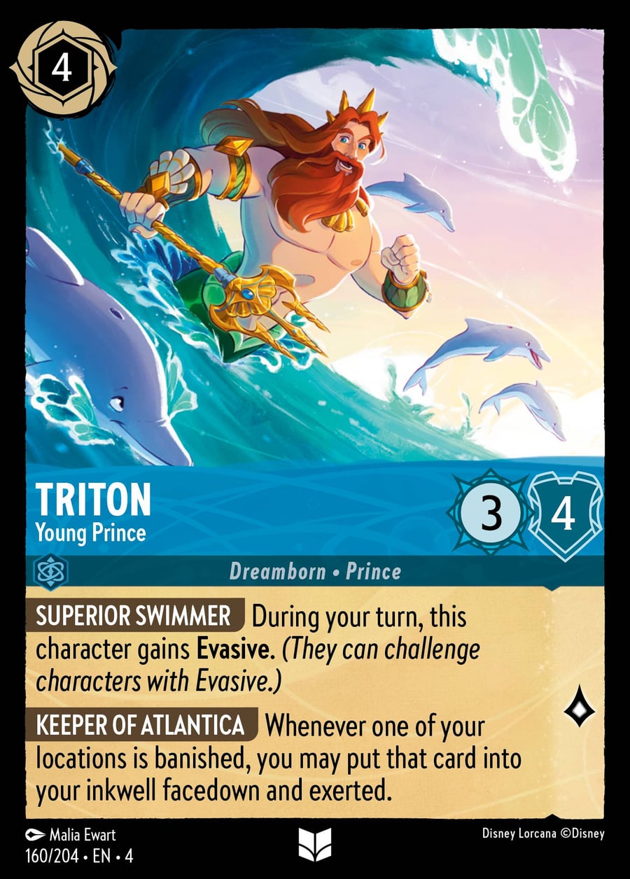 Triton - Young Prince card art