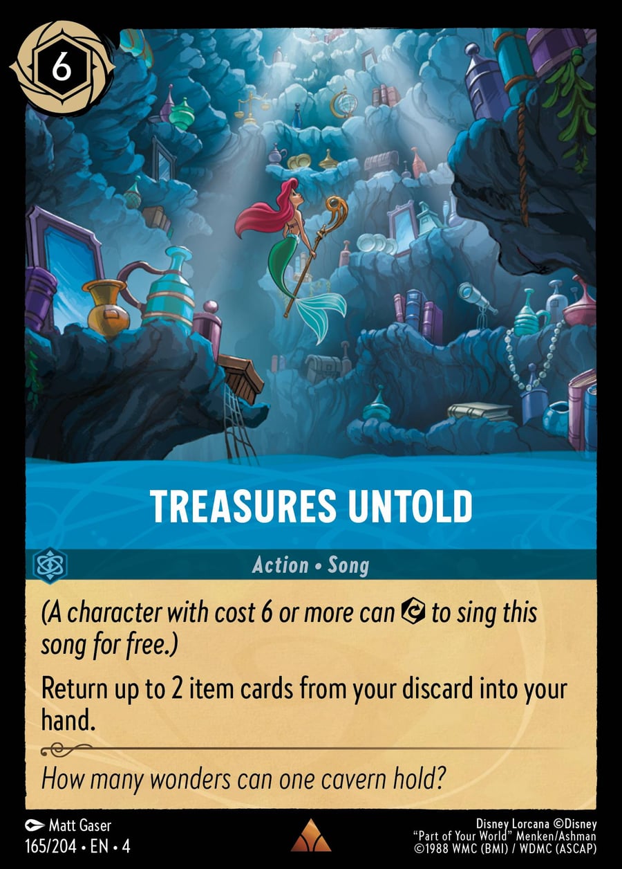 Treasures Untold card art