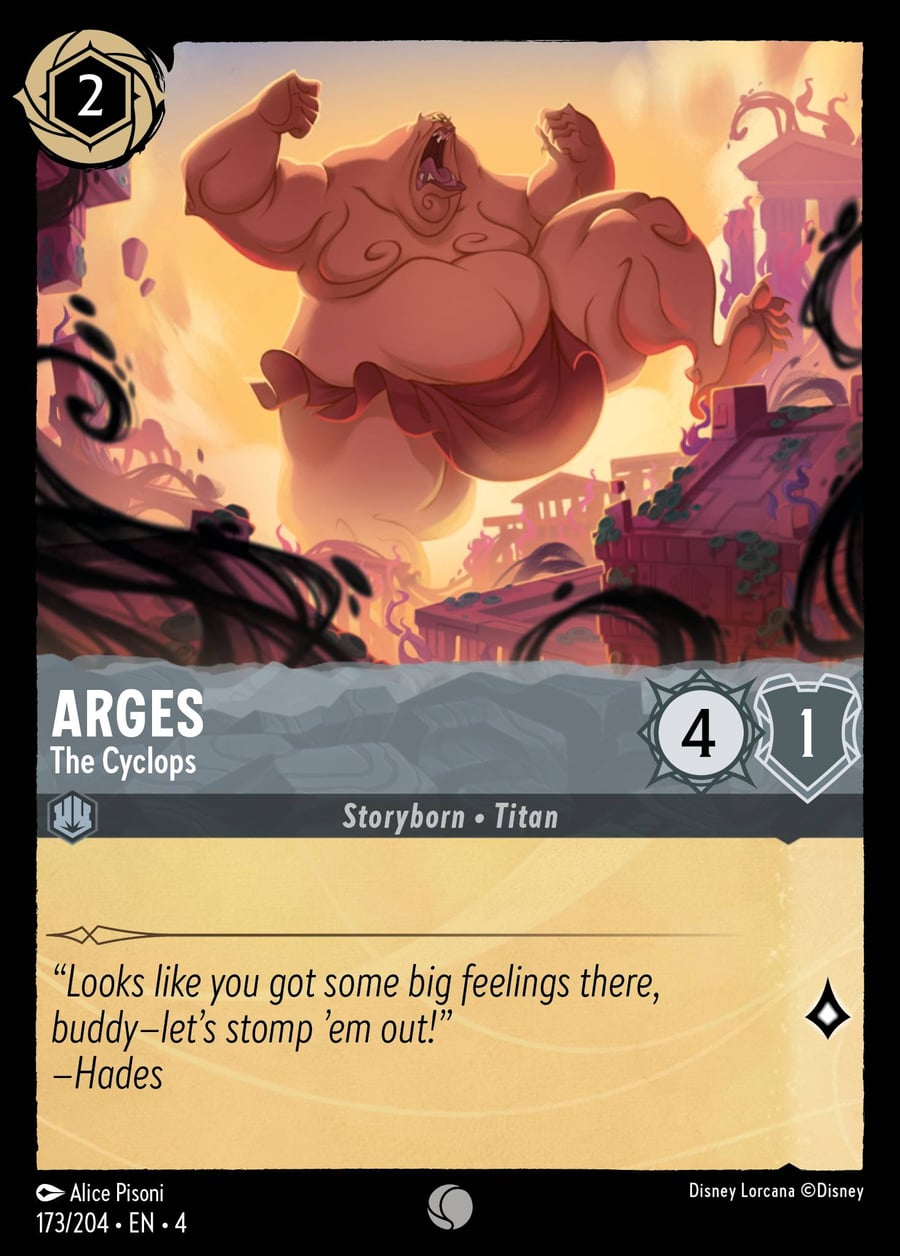 Arges - The Cyclops card art