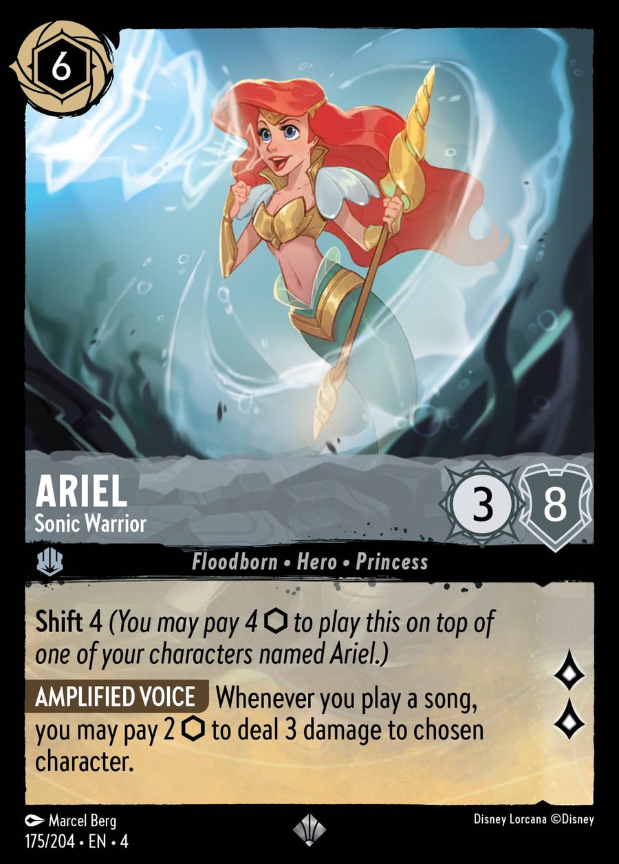 Ariel - Sonic Warrior card art