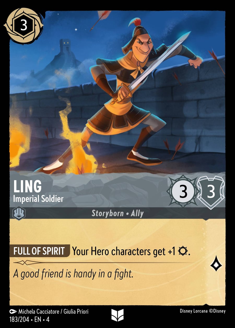 Ling - Imperial Soldier card art