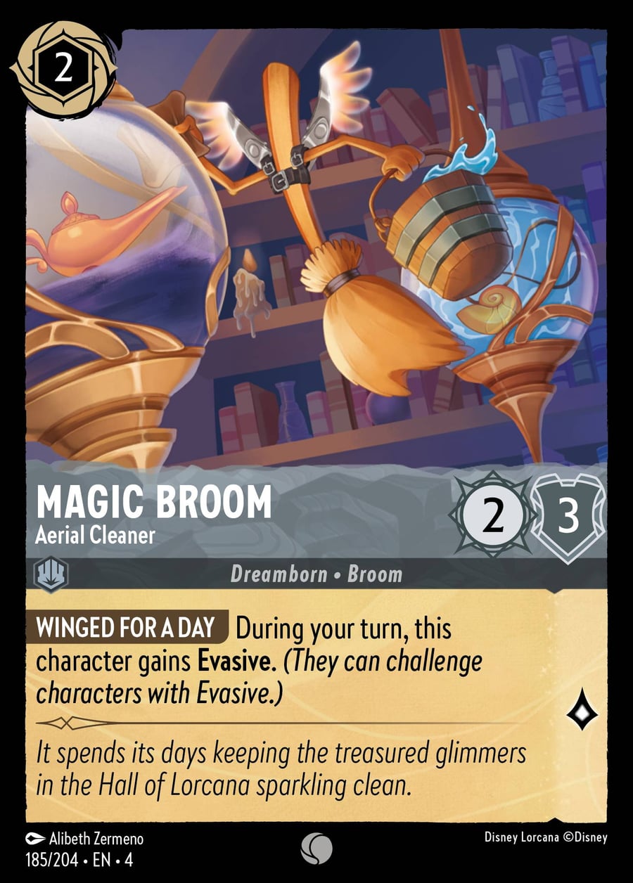 Magic Broom - Aerial Cleaner card art
