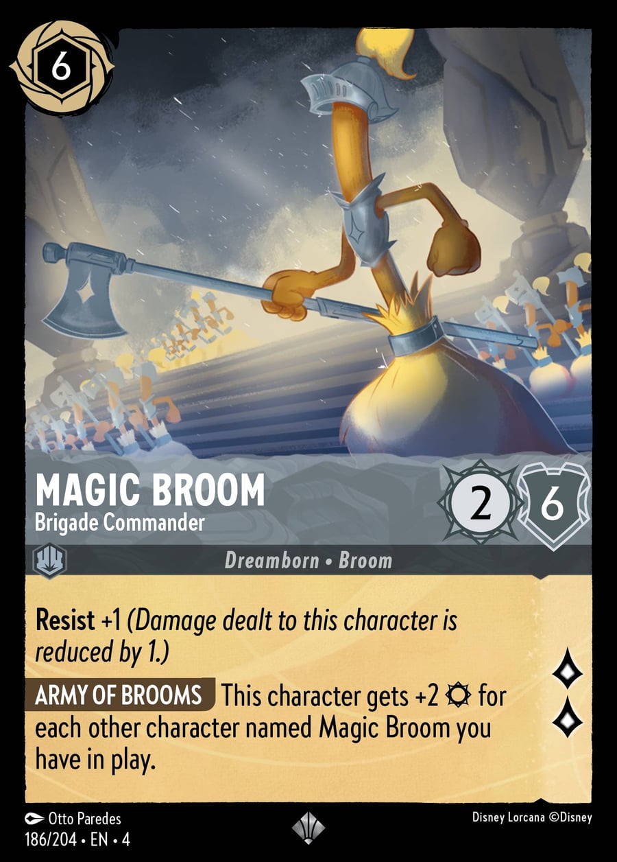 Magic Broom - Brigade Commander card art
