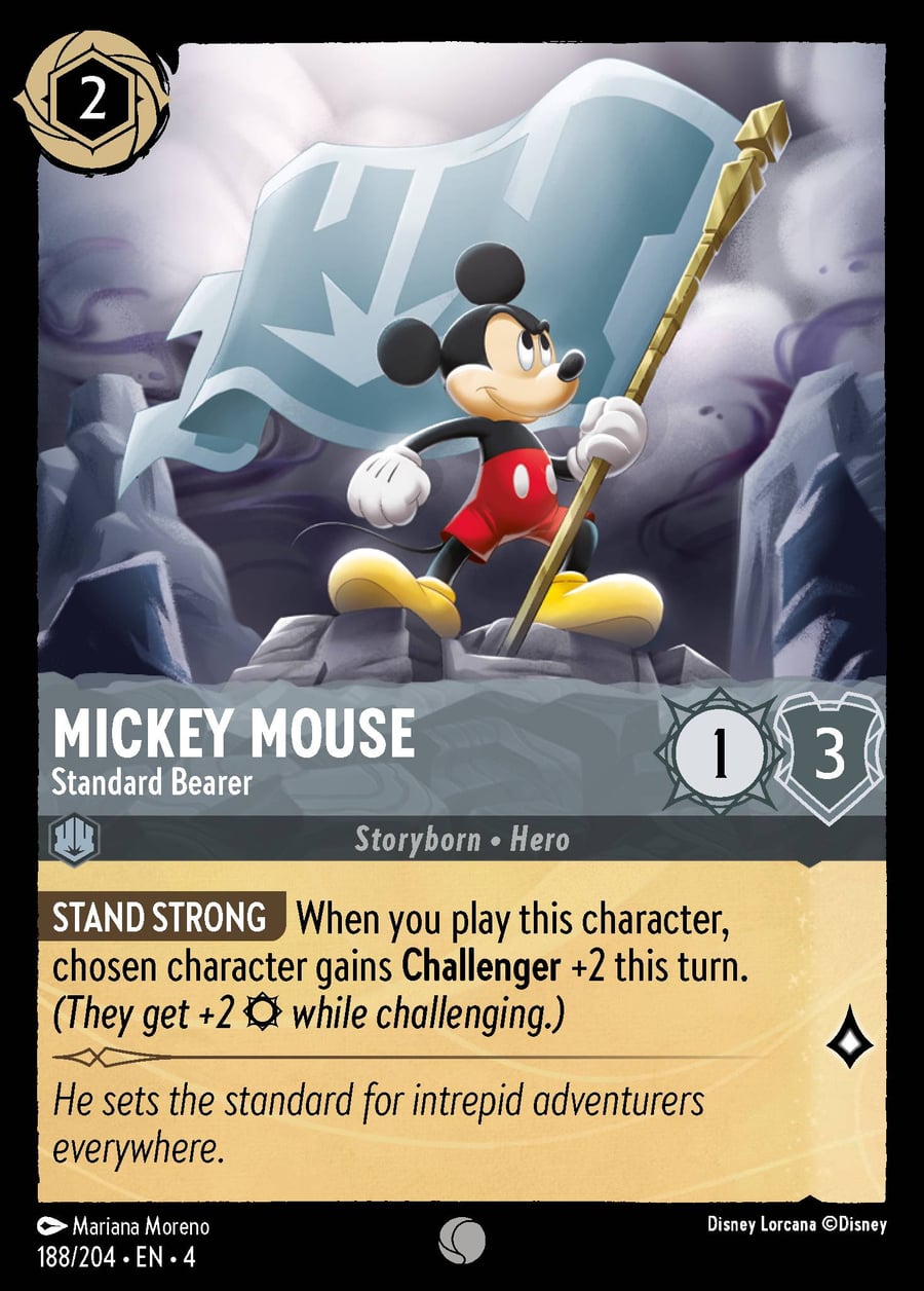 Mickey Mouse - Standard Bearer card art