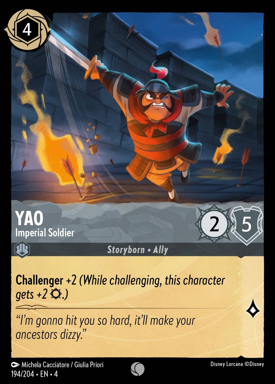 Yao - Imperial Soldier card art