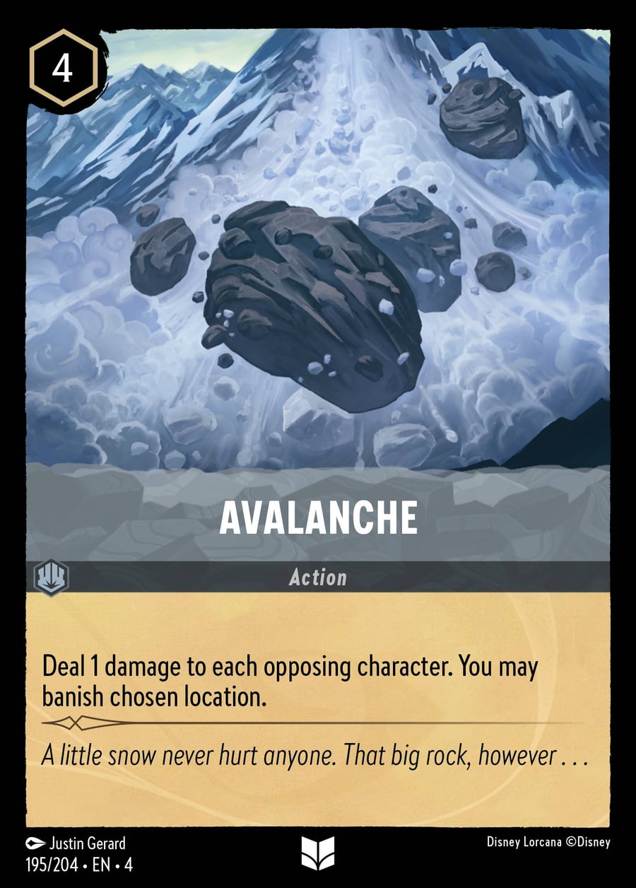 Avalanche card art