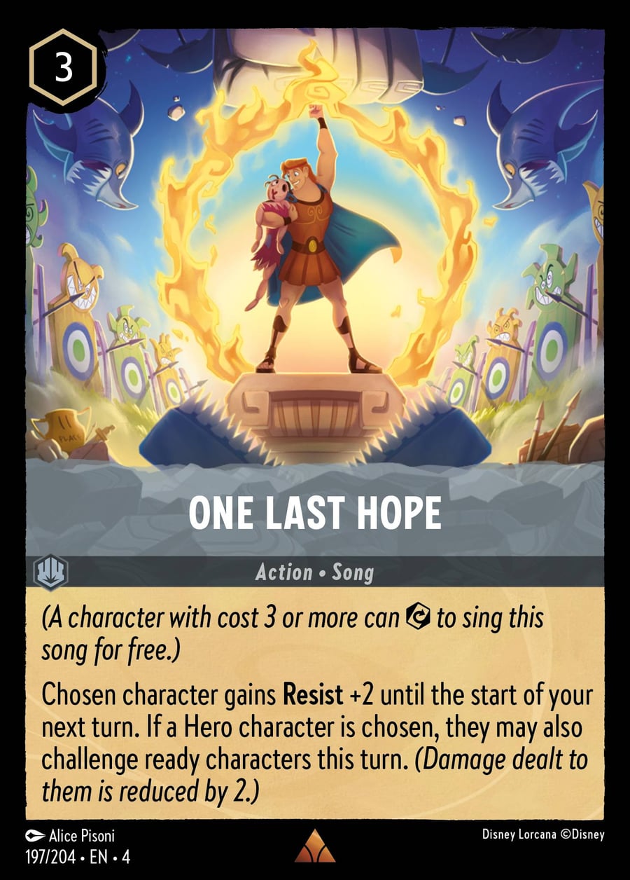 One Last Hope card art