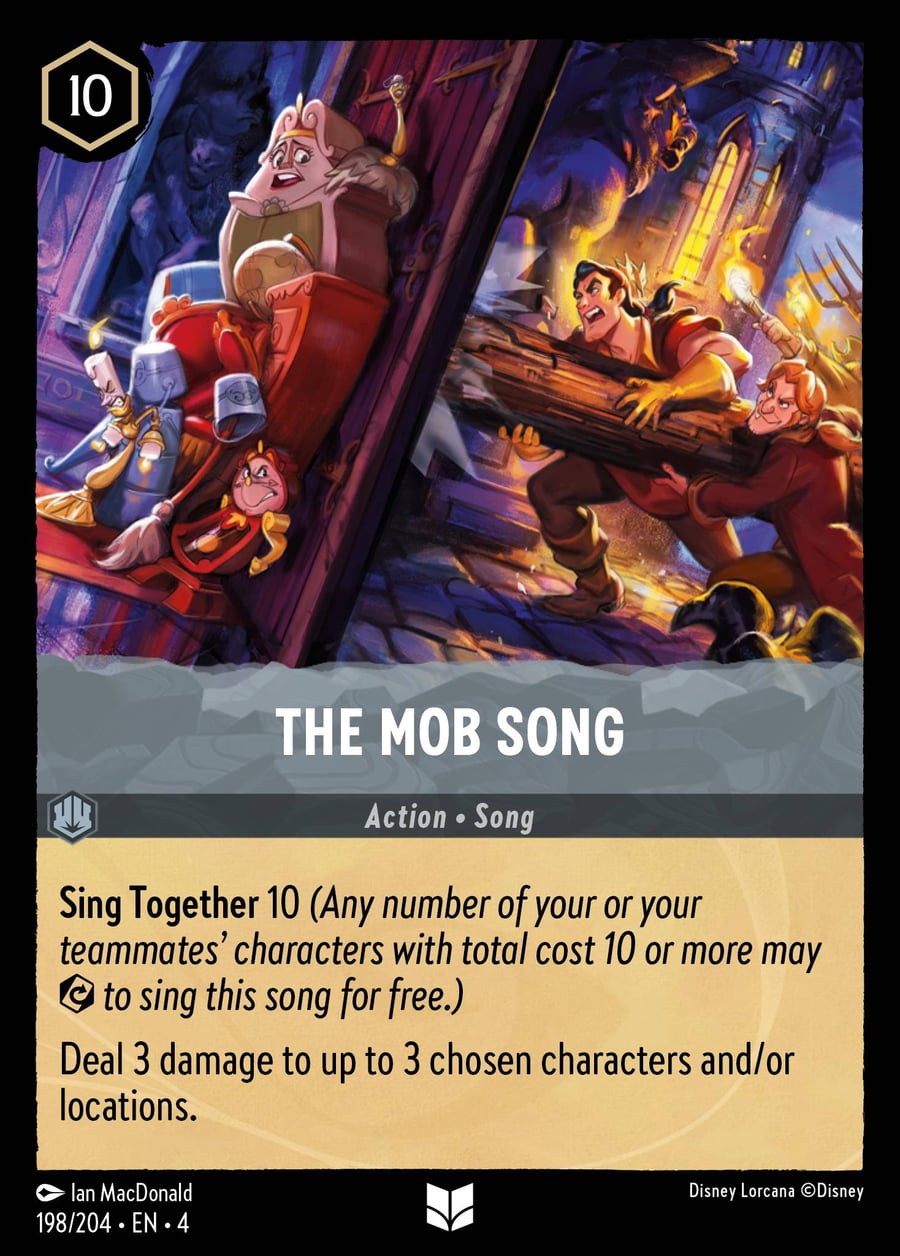 The Mob Song card art