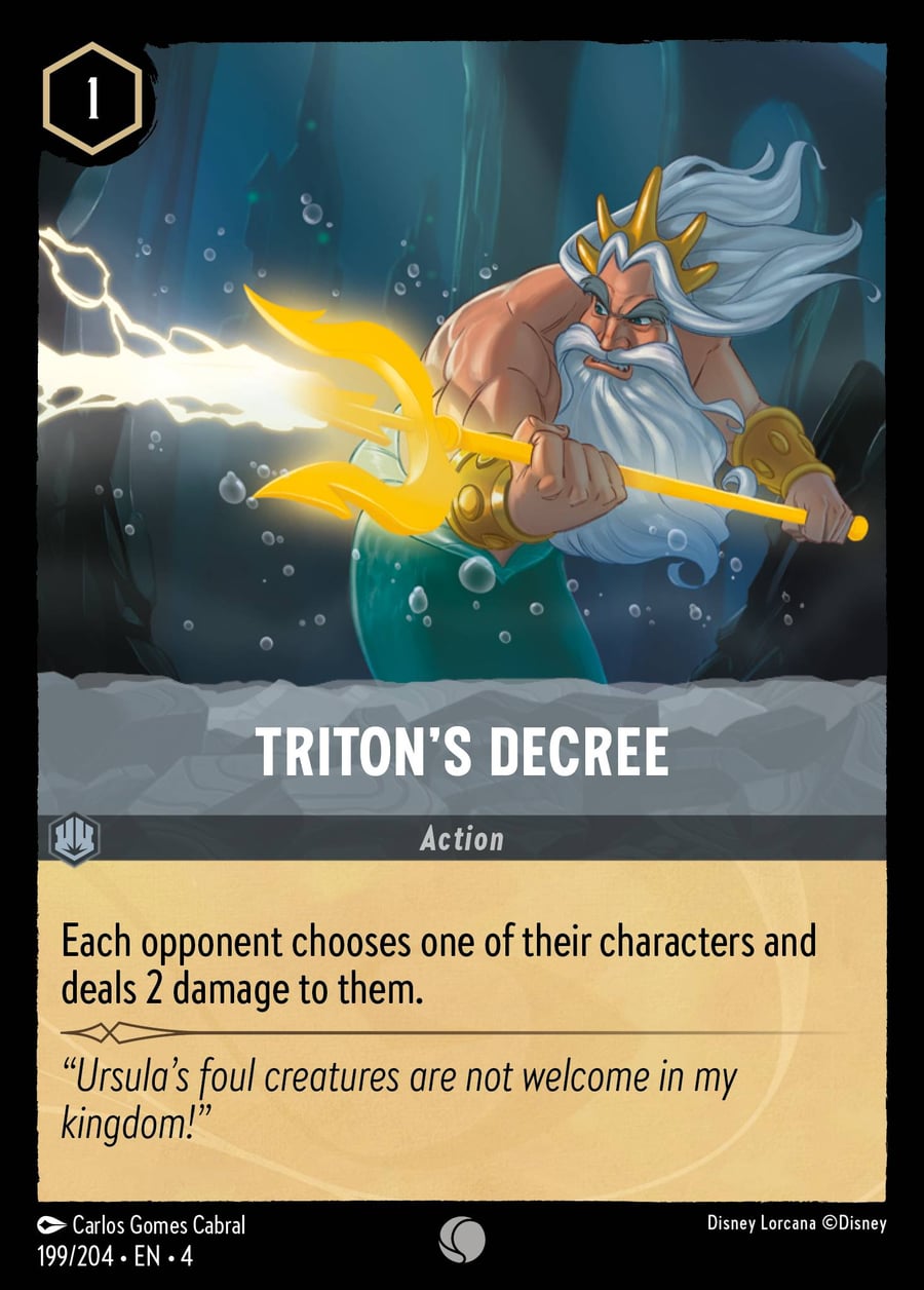 Triton's Decree card art