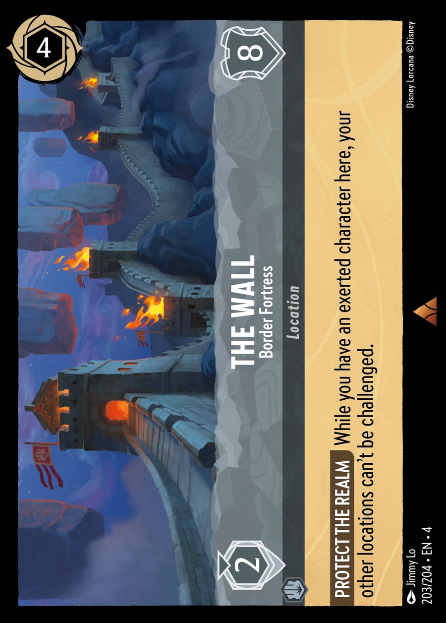 The Wall - Border Fortress card art