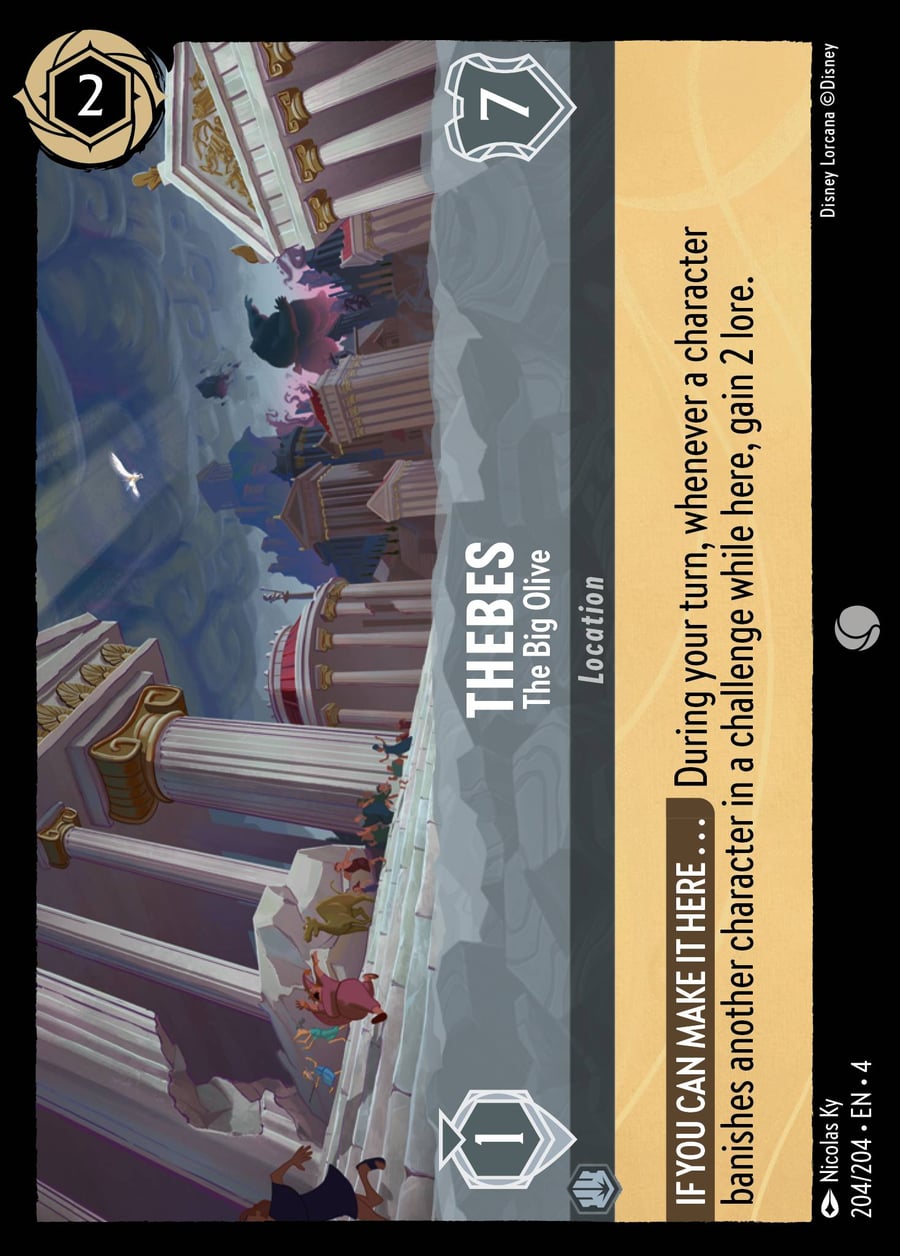 Thebes - The Big Olive card art