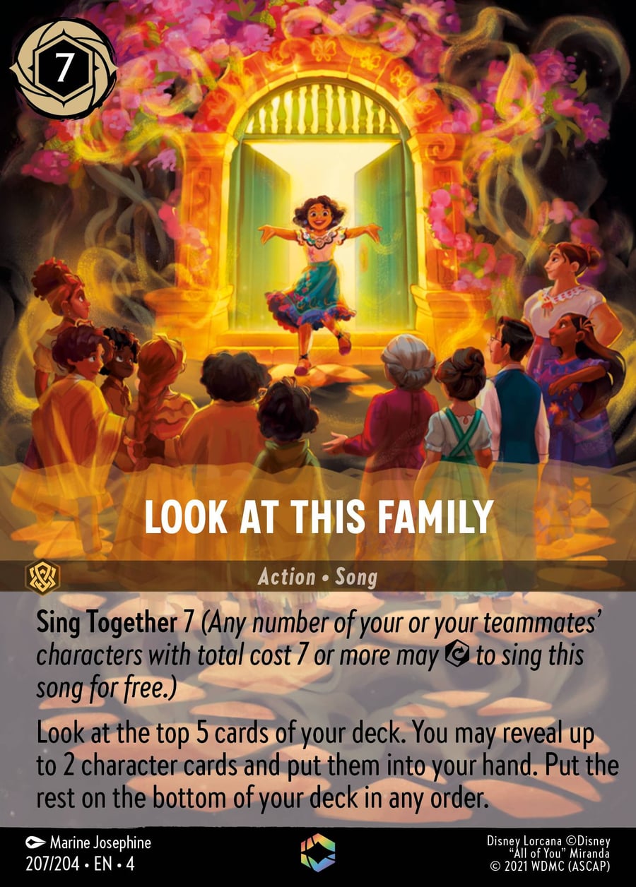 Look at This Family card art