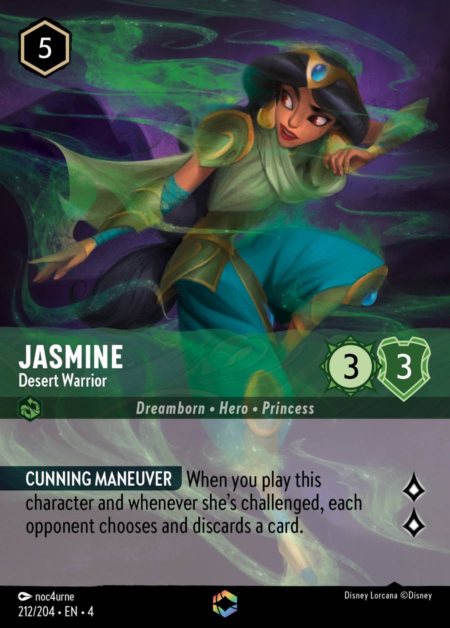 Jasmine - Desert Warrior card art
