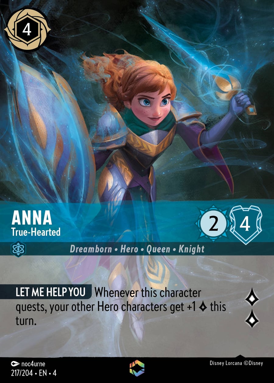 Anna - True-Hearted card art