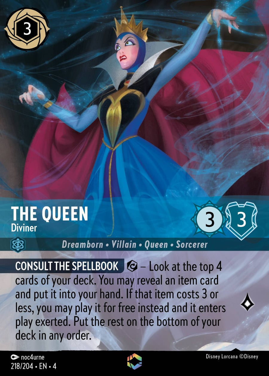 The Queen - Diviner card art