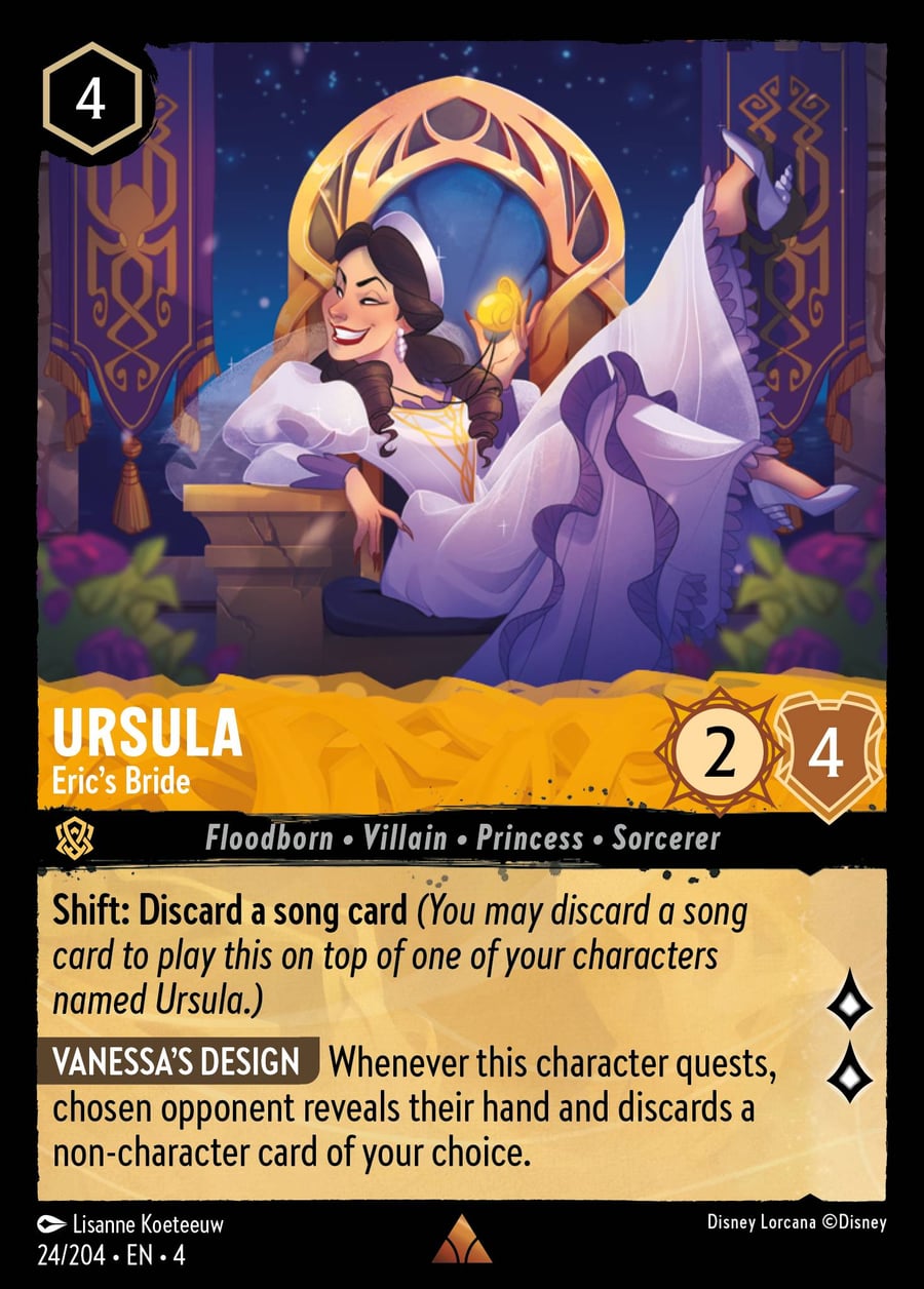 Ursula - Eric's Bride card art