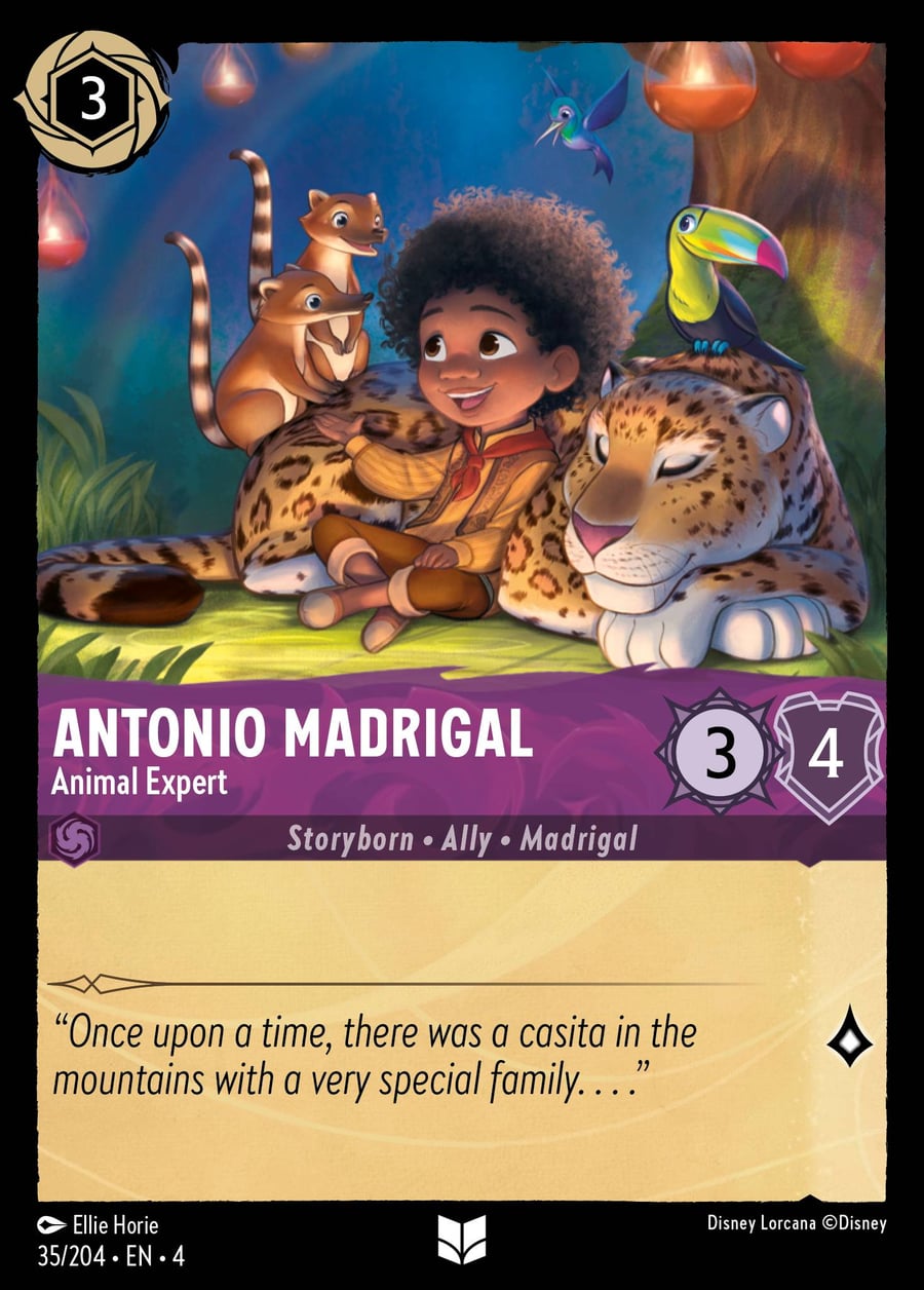 Antonio Madrigal - Animal Expert card art