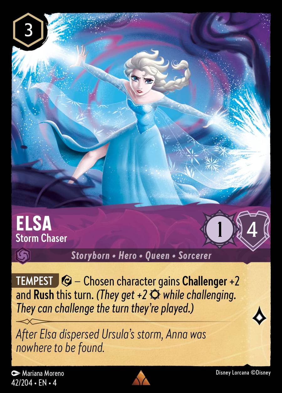 Elsa - Storm Chaser card art