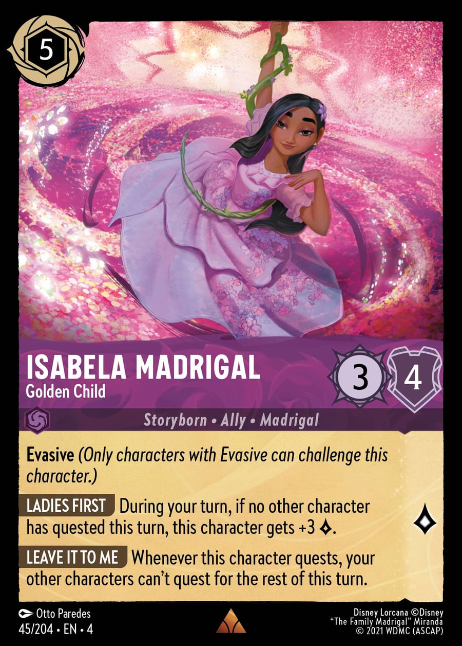 Isabela Madrigal - Golden Child card art