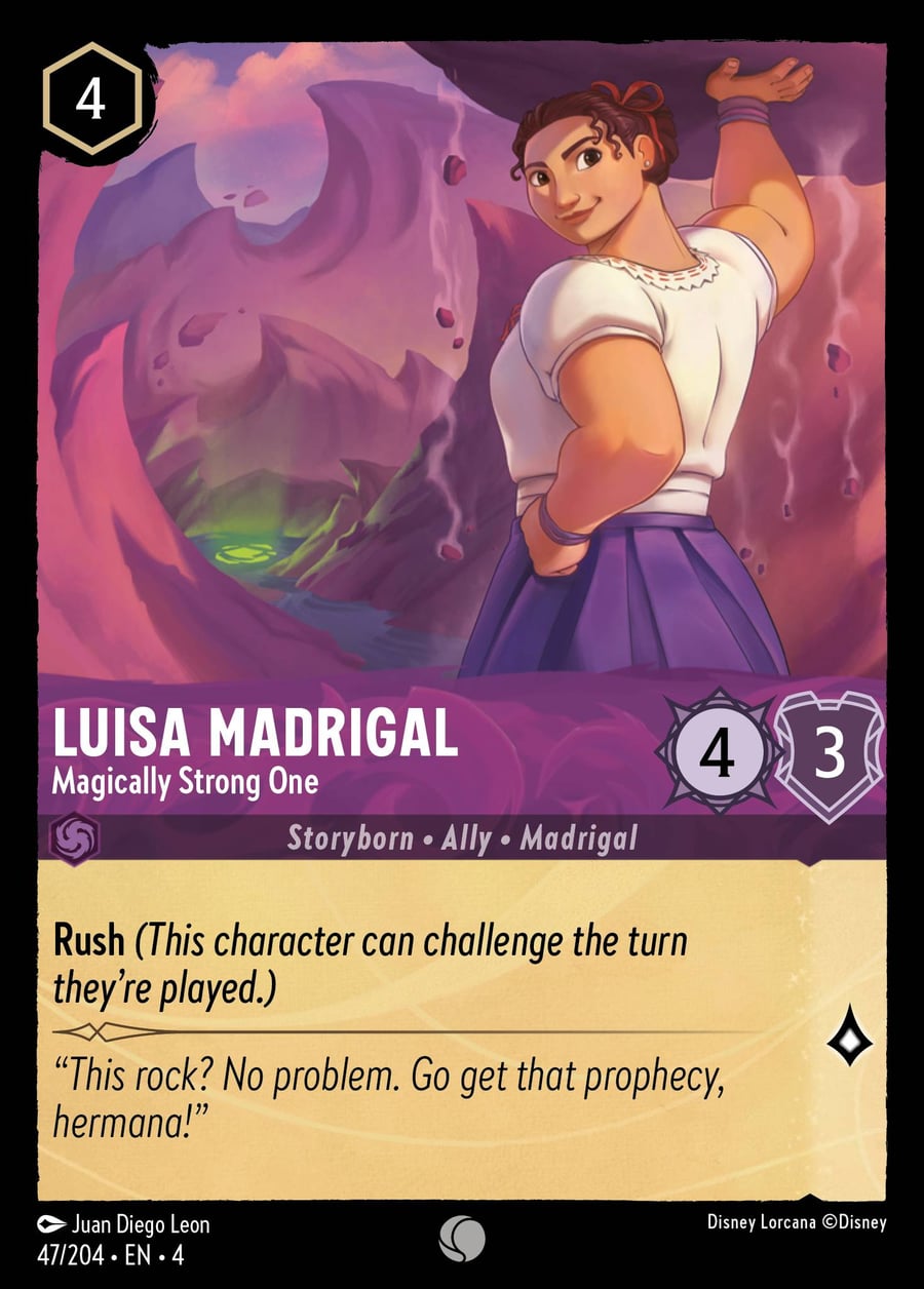 Luisa Madrigal - Magically Strong One card art