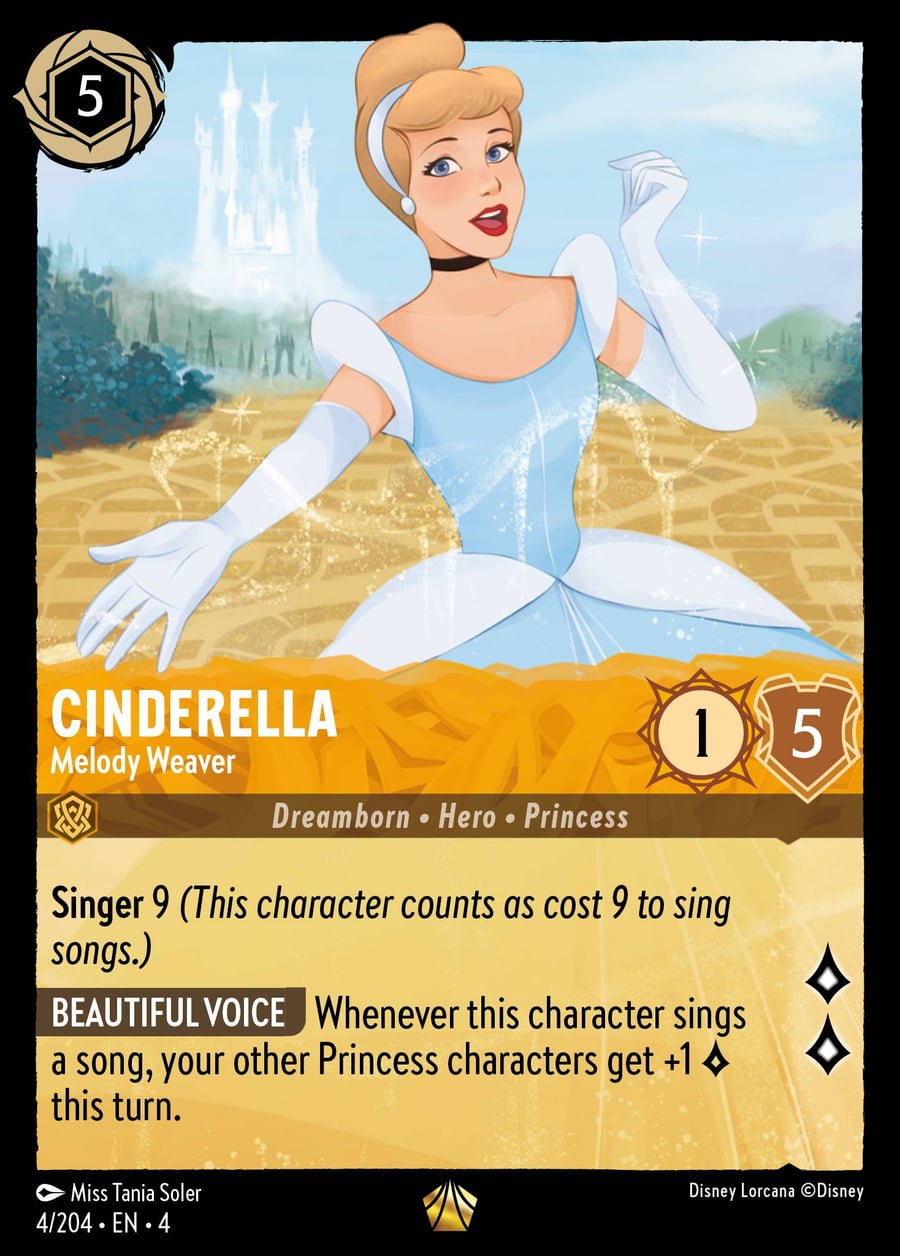 Cinderella - Melody Weaver card art