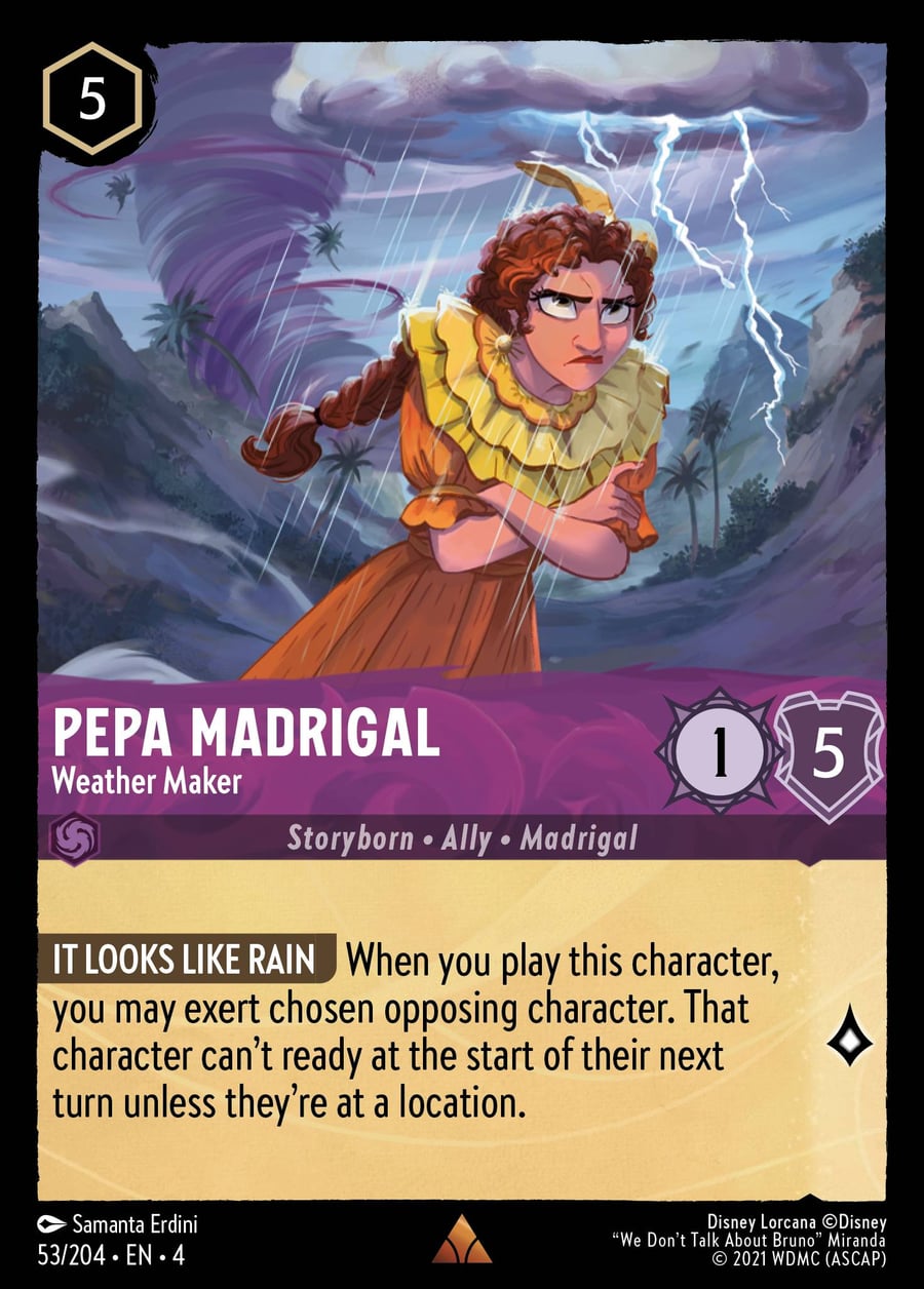Pepa Madrigal - Weather Maker card art
