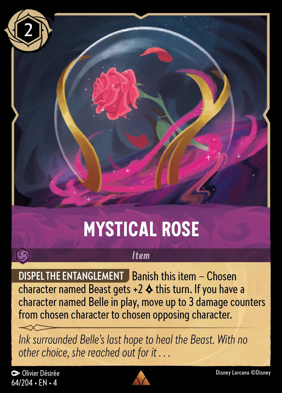 Mystical Rose card art