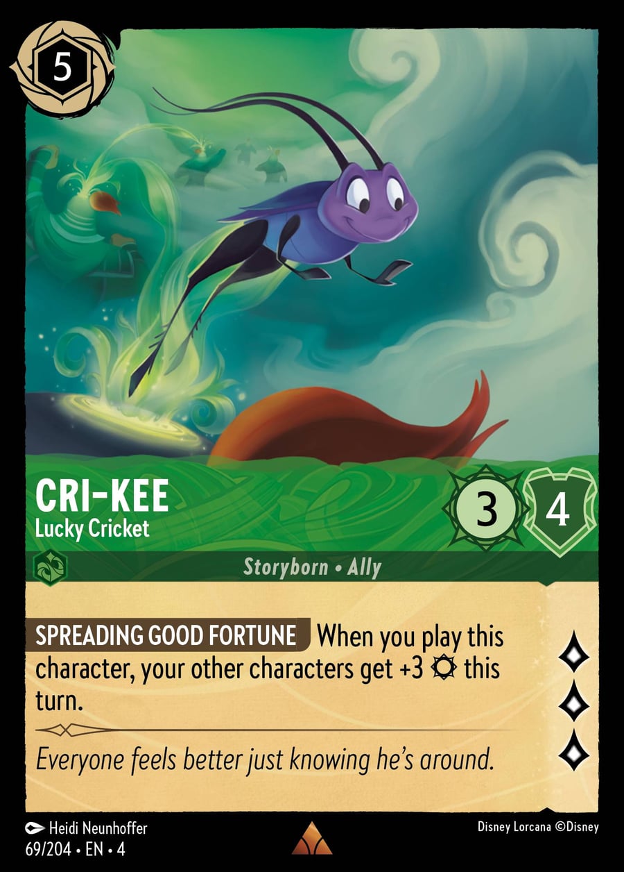 Cri-Kee - Lucky Cricket card art