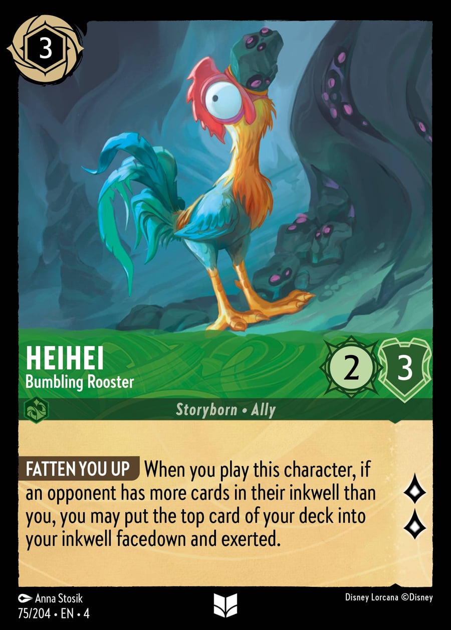 HeiHei - Bumbling Rooster card art