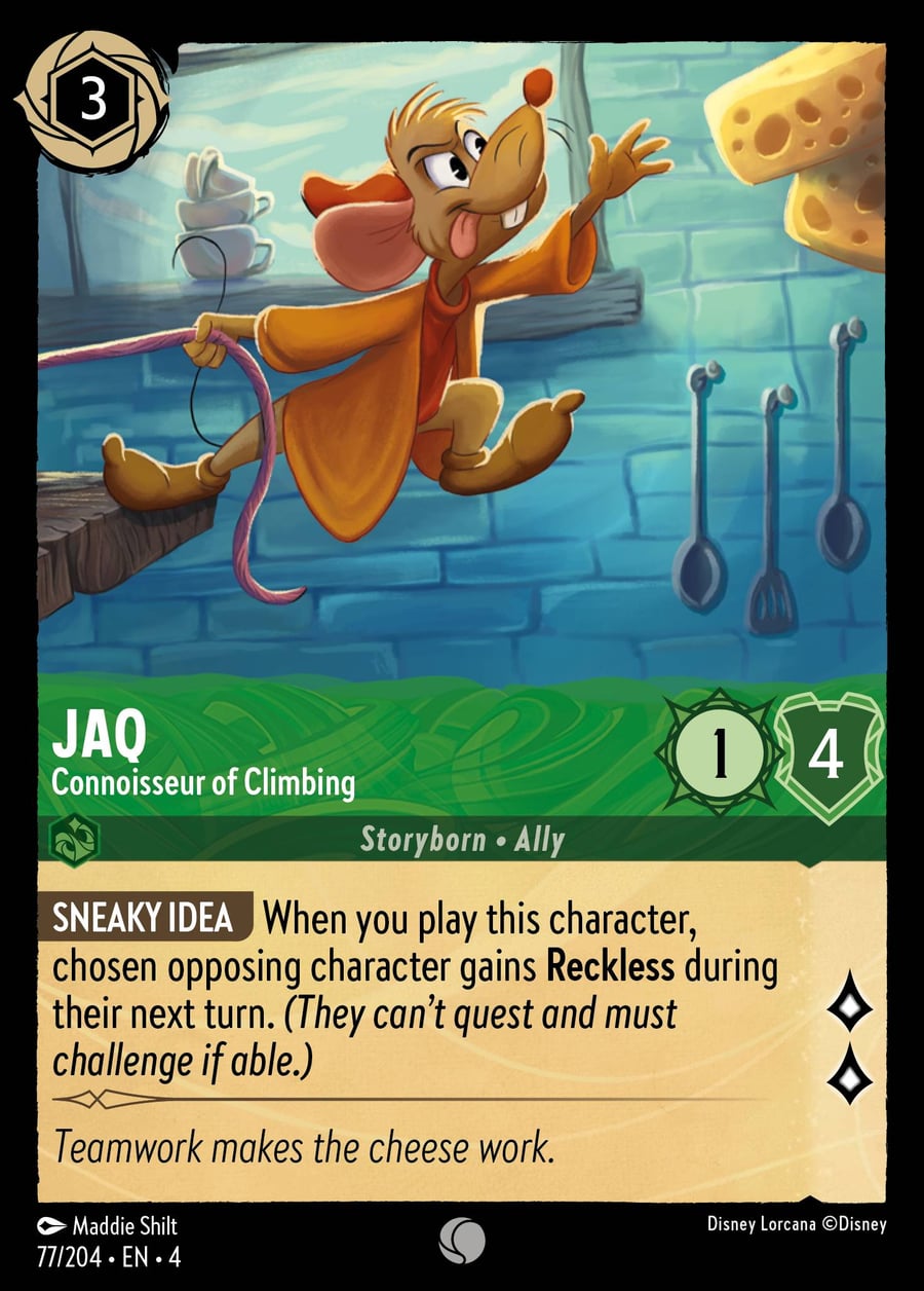 Jaq - Connoisseur of Climbing card art