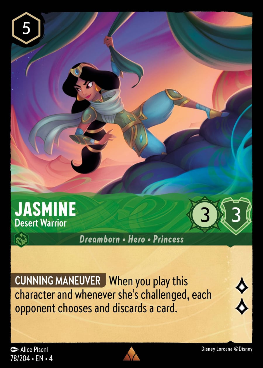 Jasmine - Desert Warrior card art