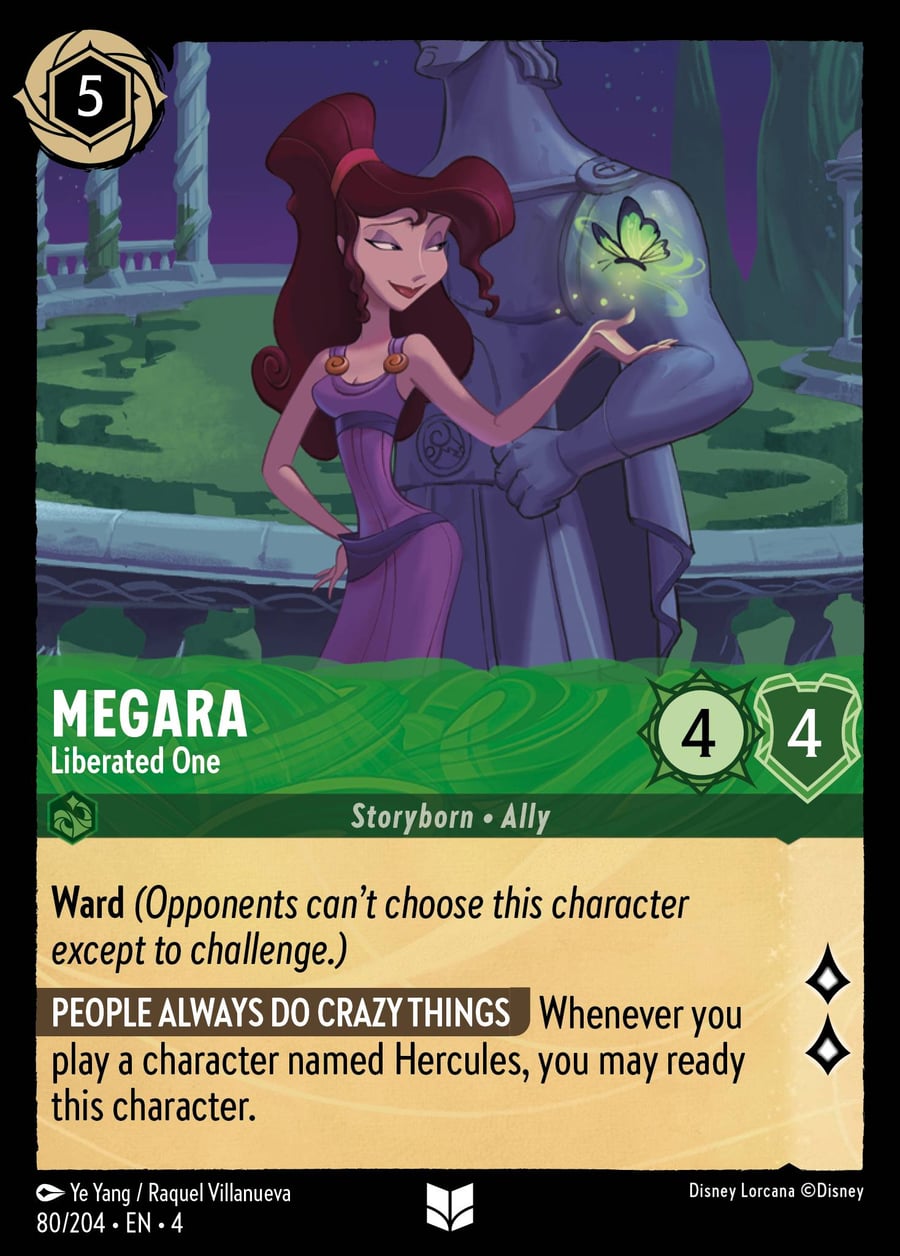 Megara - Liberated One card art