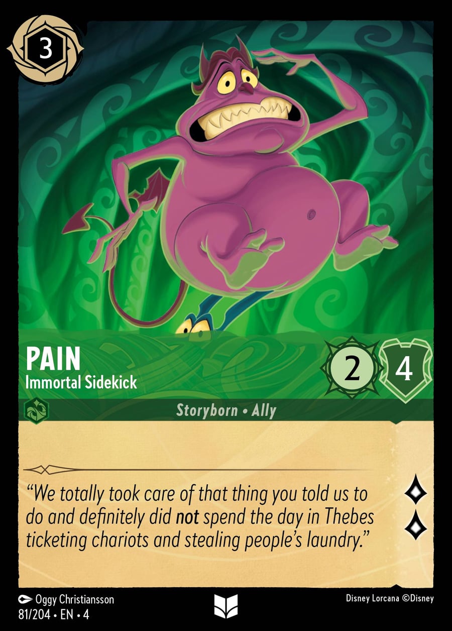 Pain - Immortal Sidekick card art