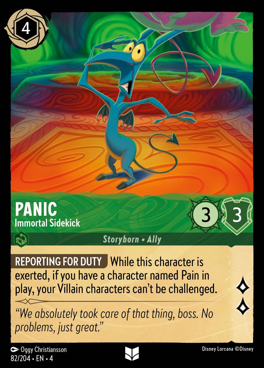 Panic - Immortal Sidekick card art